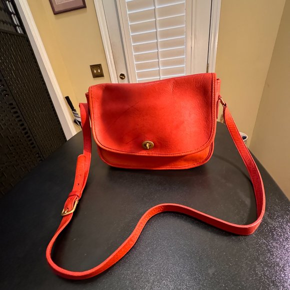 Coach vintage red crossbody bag 3846 - Picture 16 of 16